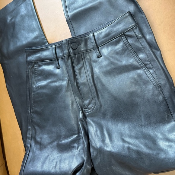 Express Pants - Express Black Faux Leather Pants